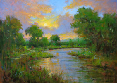 Misty Morning Creek