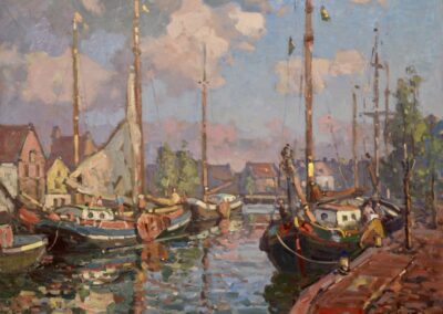 Delivering the Oysters, Harlingen, ND