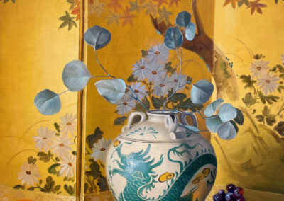 Green Dragon with Oranges